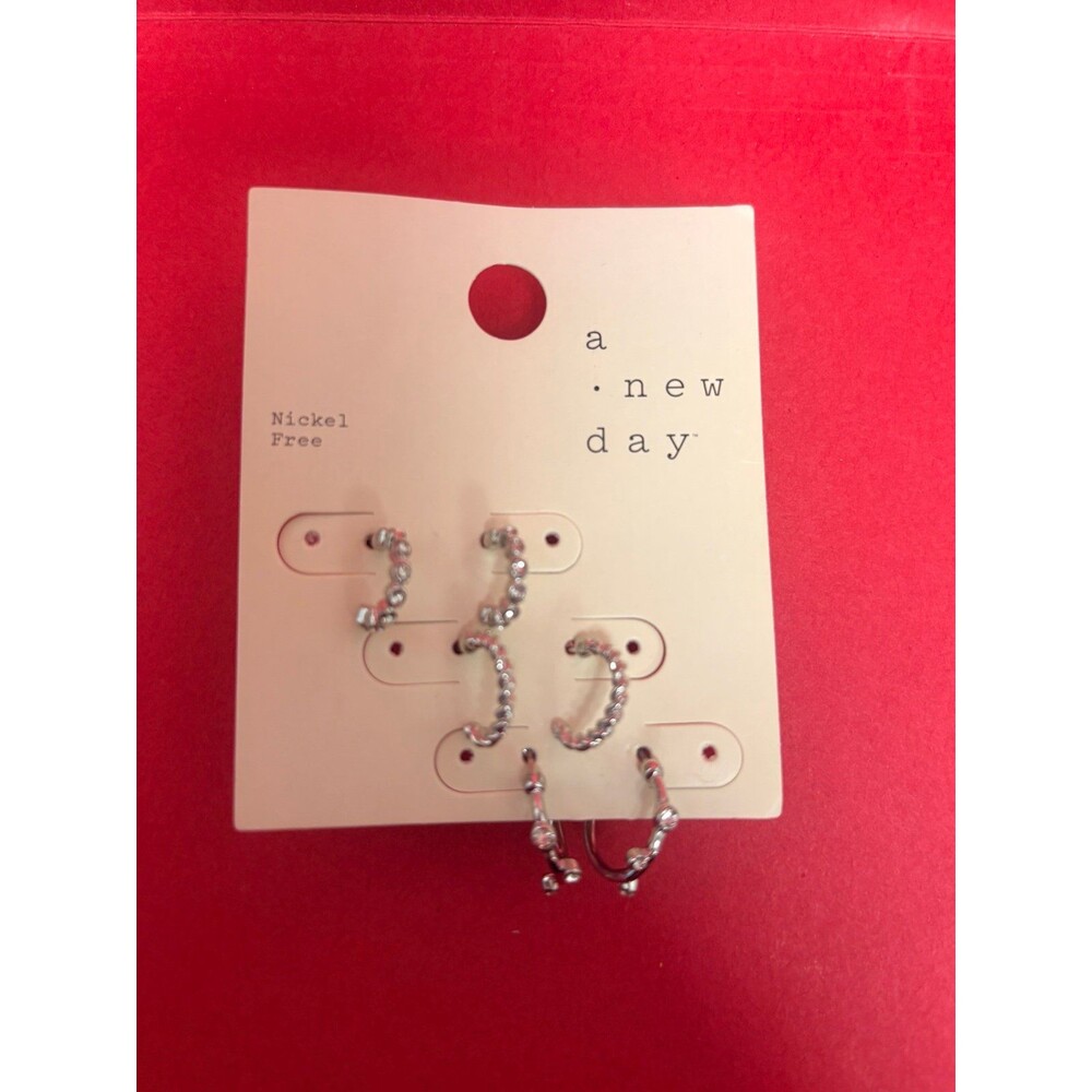 A New Day 3 Pair Earrings NEW